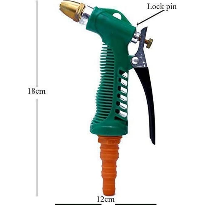 ABS Plastic mix color Nozzle Garden Spray Gun, For Agriculture