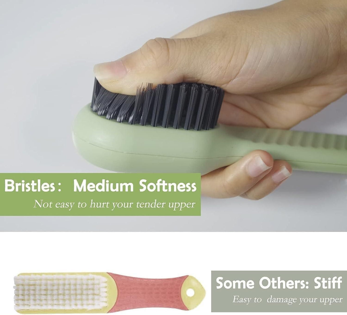 Multifunctional Shoe Polishing Brush (Pack of 2)